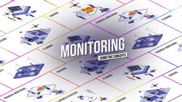 Monitoring - Isometric Concept