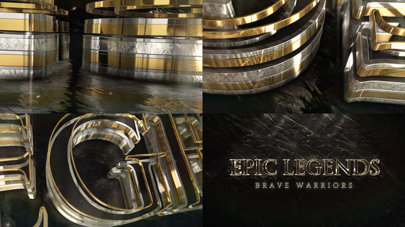 Epic Gold Silver Logo