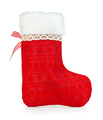 Christmas sock isolated on white background. Christmas concept. - PhotoDune Item for Sale