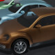 Generic Compact Car With Interior Lowpoly 3D Model - 3DOcean Item for Sale