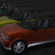 Generic SUV Car With Interior Lowpoly 3D Model - 3DOcean Item for Sale