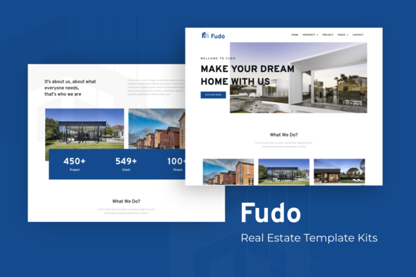 Fudo - Real Estate Elementor Template Kit