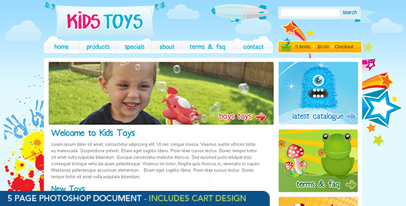 children's toy websites