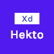 Hekto-Ecommerce Xd Template - ThemeForest Item for Sale