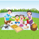 Family Picnic - GraphicRiver Item for Sale