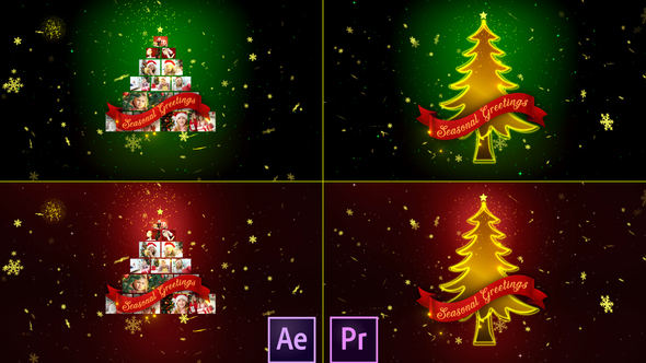 Christmas Wishes Multi Video - Premiere Pro