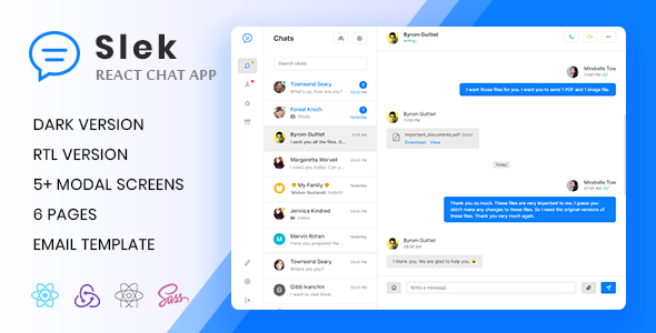 Chat Website Templates | ThemeForest