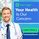 Health Care Medical Ads Banner - GraphicRiver Item for Sale