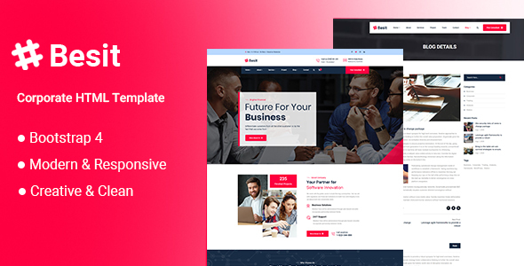 Besit - Corporate HTML Template