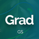 Grad Google Slide Presentation Template - GraphicRiver Item for Sale