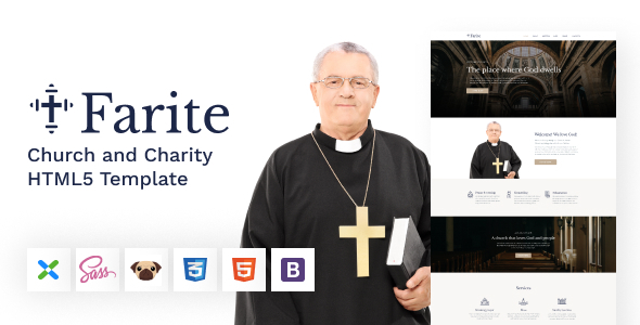 Farite - Church and Charity HTML5 Template