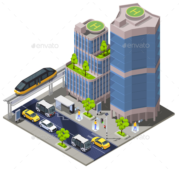 Smart City Block Composition