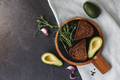 Toast with avocado and microgreens. - PhotoDune Item for Sale