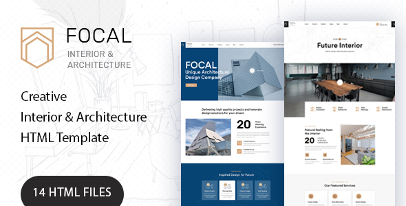 Focal - Architecture HTML Template