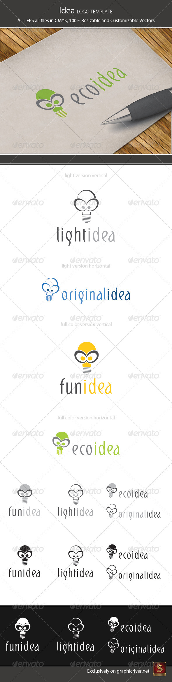 Idea Logo Template