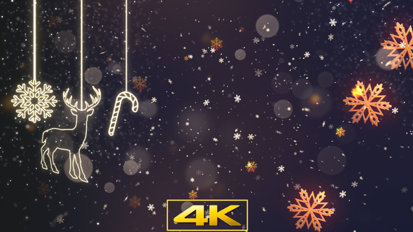 Christmas Night Background 3