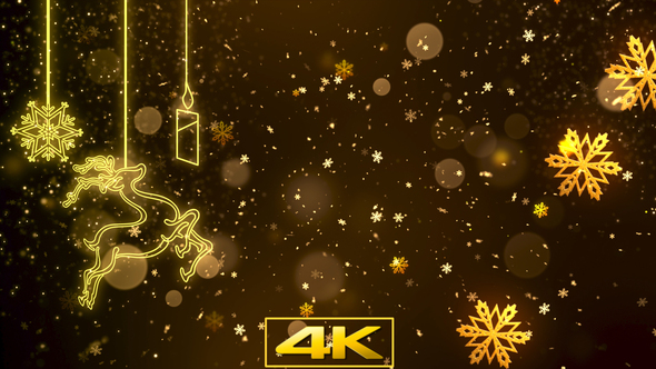 Christmas Ornaments Background 1