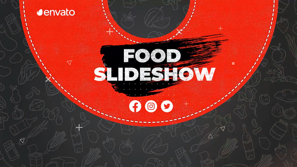 Modern Food Slideshow Template