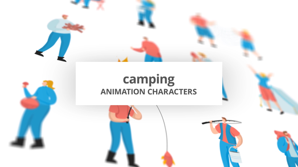 Camping - Character Set