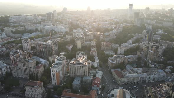 Kyiv - Aerial View of the Capital of Ukraine. Kiev