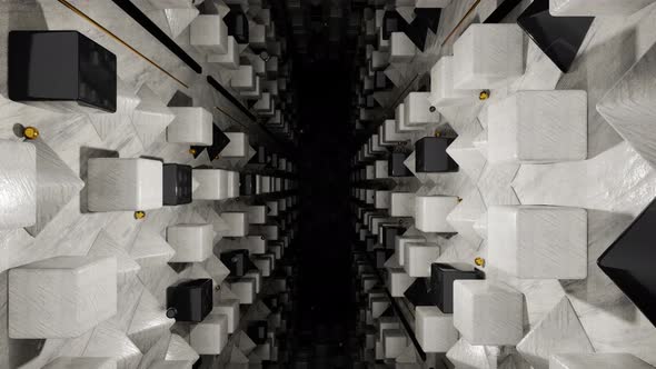 Abstract Difference Geometry With Patterns Style 06 4K alt