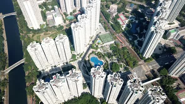 Hong Kong urban city