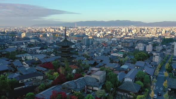 Yasaka Pagoda in Kyoto city, Japan.