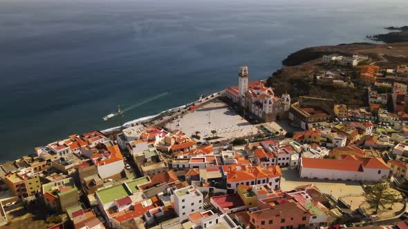 Candelaria city in Tenerife, Spain