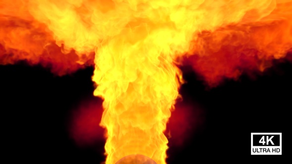 Fire Streaming And Spreading To Ceiling alt