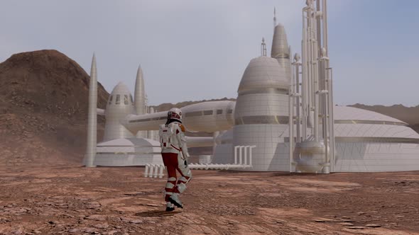 Astronaut Wearing Space Suit alt