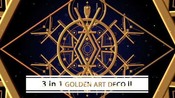 Golden Art Deco II