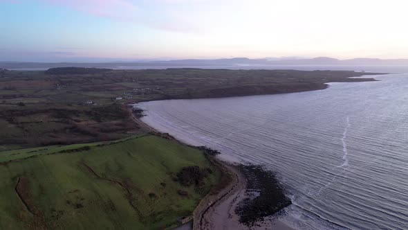 Flying From Inver to Mountcharles in County Donegal  Ireland