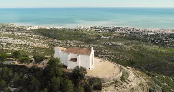 The Chapel of Saint Lucy and Saint Benedict Was Finished in 1690 and Is Located in Alcala De Xibert