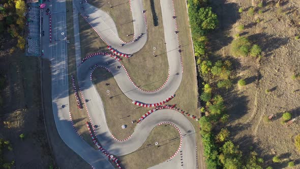 Karting Competition On The Track In Haskovo In Bulgaria 14