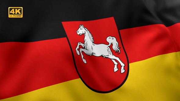 Lower Saxony Flag - 4K
