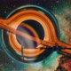Space Station Orbiting a Black Hole - VideoHive Item for Sale