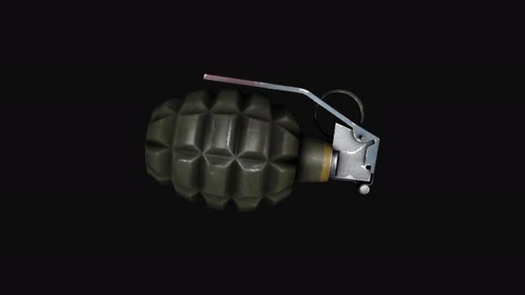 Isolated grenade
