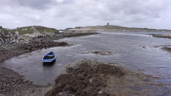 Aerial View of Low Tide Seascape