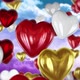 Flying Heart Balloons - VideoHive Item for Sale
