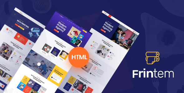 Frintem  - Printing Company HTML5 Template