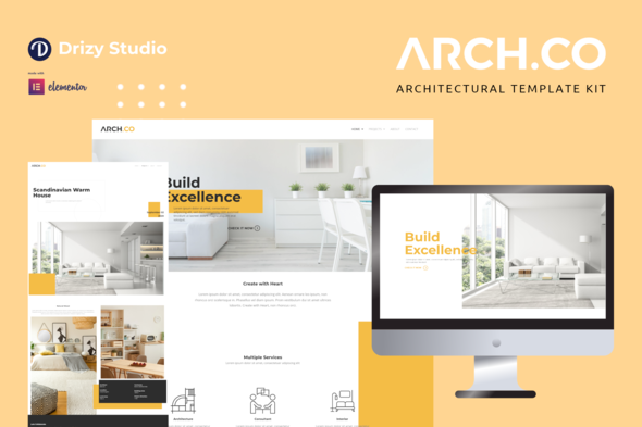 Archco - Architecture Elementor Template Kit
