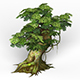 Game Ready Fantasy Tree 03 - 3DOcean Item for Sale