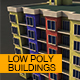 Low Poly Buildings Pack - 3DOcean Item for Sale