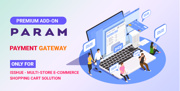 Param Payment Gateway for Isshue eCommerce Shopping Cart Solution