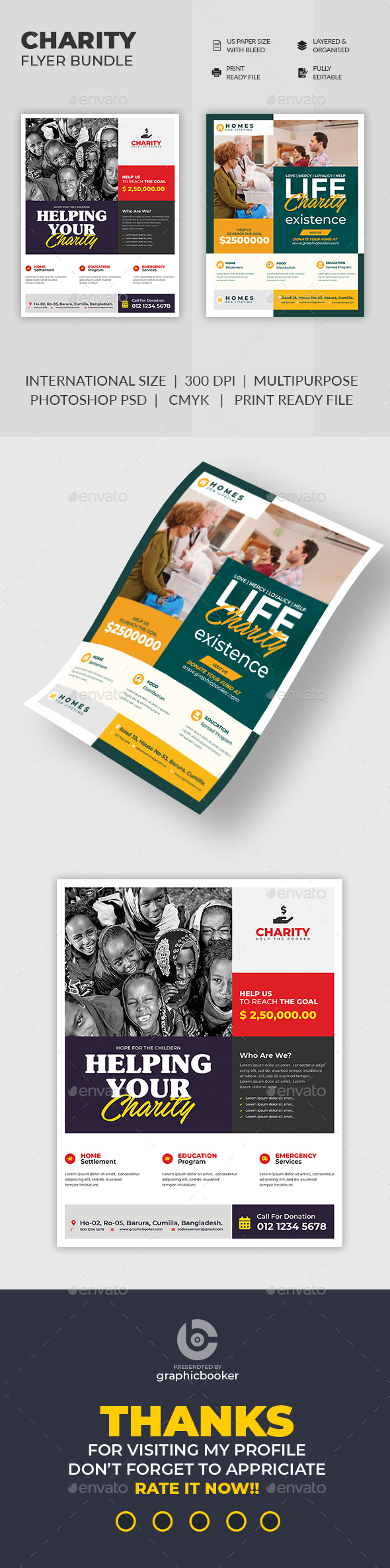 Charity Flyer Bundle