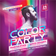 Color Party Flyer - GraphicRiver Item for Sale