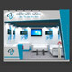 Exhibition Booth 3D Model - 4x3 mtr - 3DOcean Item for Sale