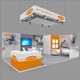 Exhibition Booth 3D Model - 7x4 mtr - 3DOcean Item for Sale