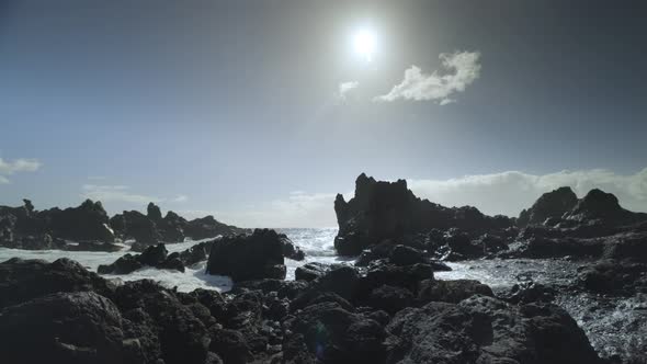 Rocky Coastline in Tenerife