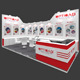 Exhibition Booth 3D Model - 6x3 mtr - 3DOcean Item for Sale